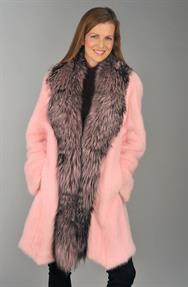 Pink Mink with Fox